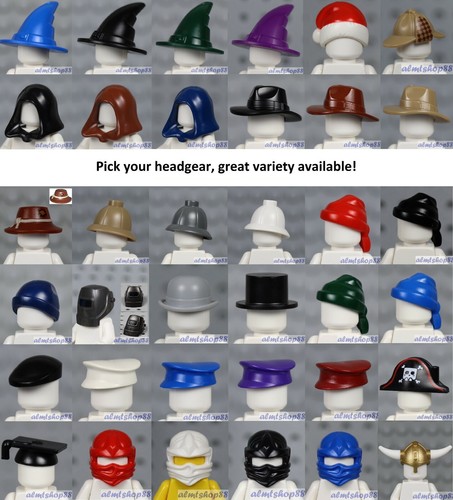 Lego minifigure headgear - lego,